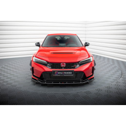 Maxton Design-Lame Du Pare-Chocs Avant V.3 Honda Civic Type-R Mk 11 