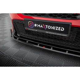 Maxton Design-Lame Du Pare-Chocs Avant V.3 Honda Civic Type-R Mk 11 