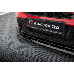 Maxton Design-Lame Du Pare-Chocs Avant V.2 Honda Civic Type-R Mk 11 