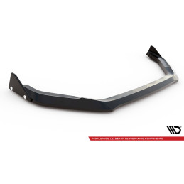 Maxton Design-Lame Du Pare-Chocs Avant V.1 + Flaps Honda Civic Type-R Mk 11 