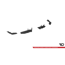Maxton Design-Street Pro Lame Du Pare Chocs Arriere + Flaps Honda Civic Type-R Mk 11 