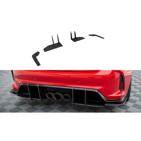 Maxton Design-Street Pro Lame Du Pare Chocs Arriere Honda Civic Type-R Mk 11 
