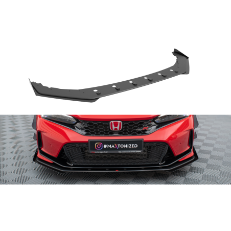 Maxton Design-Street Pro Lame Du Pare-Chocs Avant + Flaps Honda Civic Type-R Mk 11 