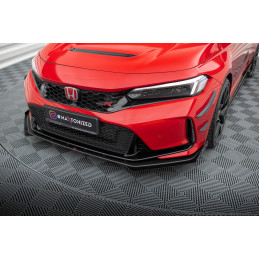 Maxton Design-Street Pro Lame Du Pare-Chocs Avant + Flaps Honda Civic Type-R Mk 11 