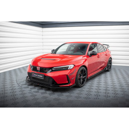 Maxton Design-Street Pro Lame Du Pare-Chocs Avant + Flaps Honda Civic Type-R Mk 11 