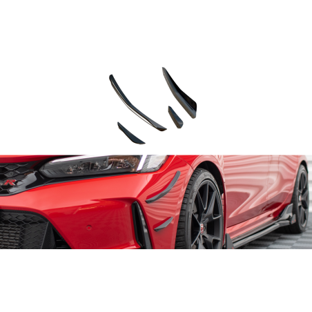 Maxton Design-Ailes de pare-chocs avant (Canards) Honda Civic Type-R Mk 11 