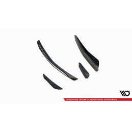 Maxton Design-Ailes de pare-chocs avant (Canards) Honda Civic Type-R Mk 11 