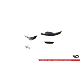 Maxton Design-Ailes de pare-chocs avant (Canards) Honda Civic Type-R Mk 11 