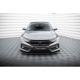 Maxton Design-Street Pro Lame Du Pare-Chocs Avant Honda Civic Sport Mk 10 