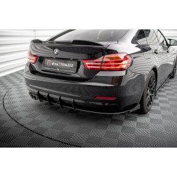 Maxton Design-Street Pro Lame Du Pare Chocs Arriere + Flaps BMW 4 Gran Coupe F36 