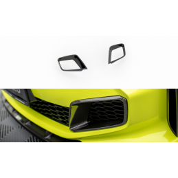 Maxton Design-Carbon Fiber Front Bumper Side Vents BMW 1 F40 M-Pack/ M135i 