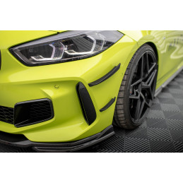 Maxton Design-Carbon Fiber Front Bumper Wings (Canards) BMW 1 F40 M-Pack/ M135i 