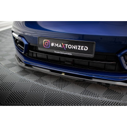 Maxton Design-Lame Du Pare-Chocs Avant V.1 Porsche Panamera E-Hybrid 971 Facelift 