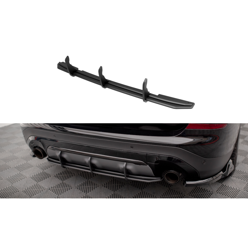 Maxton Design-Street Pro Central Diffuseur Arriere BMW X3 G01 Maxton Design-Street Pro Central Diffuseur Arriere BMW X3 G01