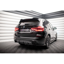 Maxton Design-Street Pro Central Diffuseur Arriere BMW X3 G01 