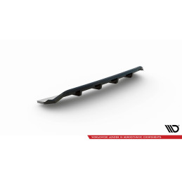 Maxton Design-Central Arriere Splitter (avec une barre verticale) Audi A4 Competition B9 
