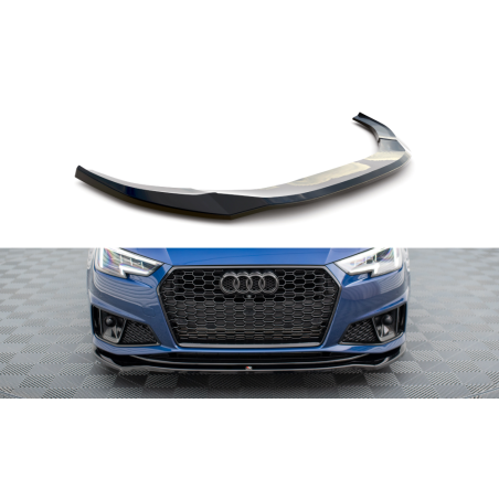 Maxton Design-Lame Du Pare-Chocs Avant V.2 Audi A4 Competition B9 