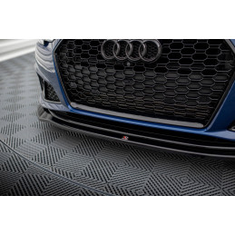 Maxton Design-Lame Du Pare-Chocs Avant V.2 Audi A4 Competition B9 