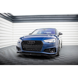 Maxton Design-Lame Du Pare-Chocs Avant V.2 Audi A4 Competition B9 