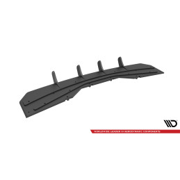 Maxton Design-Street Pro Central Diffuseur Arriere Audi A4 Competition B9 