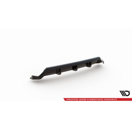 Maxton Design-Central Arriere Splitter (avec une barre verticale) BMW X3 M-Pack G01 Facelift 