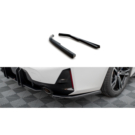 Maxton Design-Lames De Pare-Chocs Arrière Latérales BMW M-Pack G20 / G21 Facelift 