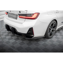 Maxton Design-Lames De Pare-Chocs Arrière Latérales BMW M-Pack G20 / G21 Facelift 