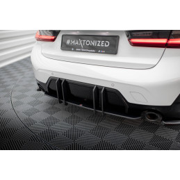 Maxton Design-Street Pro Central Diffuseur Arriere BMW 3 M-Pack G20 / G21 Facelift 