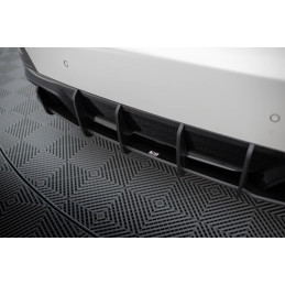 Maxton Design-Street Pro Central Diffuseur Arriere BMW i4 M-Pack G26 