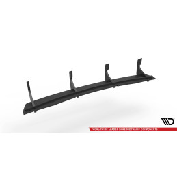 Maxton Design-Street Pro Central Diffuseur Arriere Audi A4 S-Line B7 