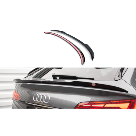 Maxton Design-Plus Bas Spoiler Cap Audi SQ5 Sportback Mk2 Facelift 