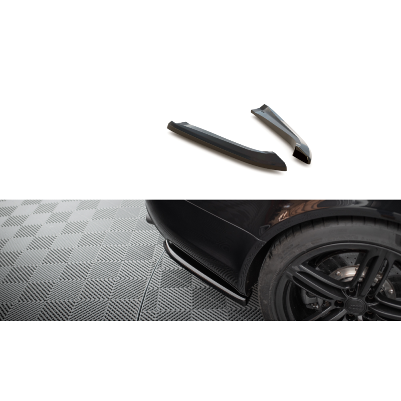 Maxton Design-Lames De Pare-Chocs Arrière Latérales Audi RS6 Avant C6 Maxton Design-Lames De Pare-Chocs Arrière Latérales Audi RS6 Avant C6