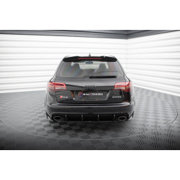 Maxton Design-Lames De Pare-Chocs Arrière Latérales Audi RS6 Avant C6 