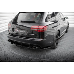 Maxton Design-Lames De Pare-Chocs Arrière Latérales Audi RS6 Avant C6 