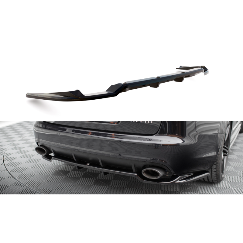 Maxton Design-Central Arriere Splitter (avec une barre verticale) Audi RS6 Avant C6 Maxton Design-Central Arriere Splitter (avec une barre verticale) Audi RS6 Avant C6
