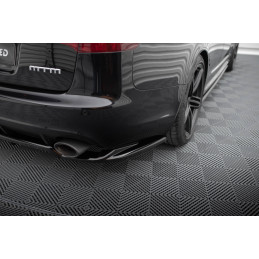 Maxton Design-Central Arriere Splitter (avec une barre verticale) Audi RS6 Avant C6 