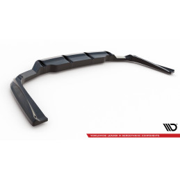 Maxton Design-Central Arriere Splitter (avec une barre verticale) Audi RS6 Avant C6 