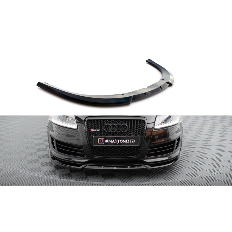 Maxton Design-Lame Du Pare-Chocs Avant V.2 Audi RS6 Avant C6 Maxton Design-Lame Du Pare-Chocs Avant V.2 Audi RS6 Avant C6