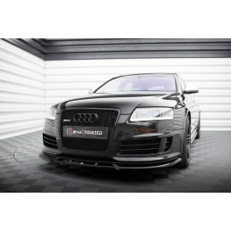 Maxton Design-Lame Du Pare-Chocs Avant V.2 Audi RS6 Avant C6 