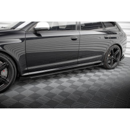 Maxton Design-Street Pro Rajouts Des Bas De Caisse + Flaps Audi RS6 Avant C6 