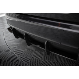 Maxton Design-Street Pro Central Diffuseur Arriere Audi RS6 Avant C6 