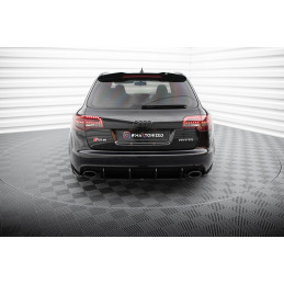 Maxton Design-Street Pro Central Diffuseur Arriere Audi RS6 Avant C6 