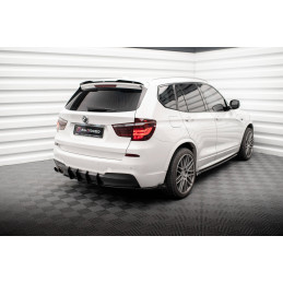 Maxton Design-Street Pro Central Diffuseur Arriere BMW X3 M-Pack F25 