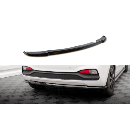 Maxton Design-Central Arriere Splitter Hyundai I20 Mk2 Facelift 