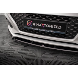 Maxton Design-Lame Du Pare-Chocs Avant V.2 Hyundai I20 Mk2 Facelift 