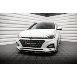 Maxton Design-Lame Du Pare-Chocs Avant V.2 Hyundai I20 Mk2 Facelift 