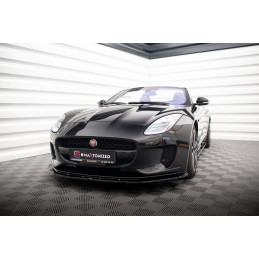 Maxton Design-Lame Du Pare-Chocs Avant V.1 Jaguar F-Type Mk1 Facelift 