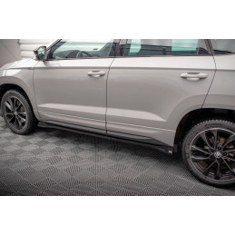 Maxton Design-Rajouts Des Bas De Caisse Skoda Karoq Sportline Mk1 Facelift 