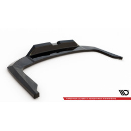 Maxton Design-Central Arriere Splitter (avec une barre verticale) Hyundai Elantra Mk7 