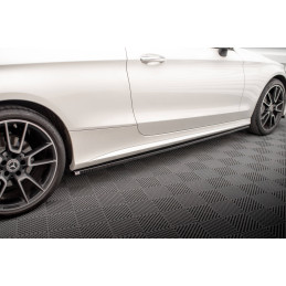 Maxton Design-Rajouts Des Bas De Caisse Mercedes-Benz C Coupe AMG-Line C205 Facelift 